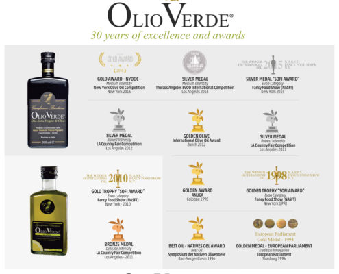 Olio Verde - 30 years of excellence and awards